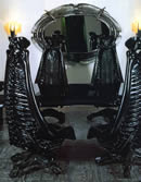 Black Harkonnen Chair. $13,500.