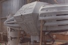 Atreides ship model under construction